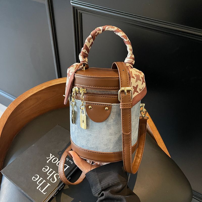 High-end Women's Autumn Winter New Fashion Bucket Urban Simple Versatile Crossbody Bag_voghion.com
