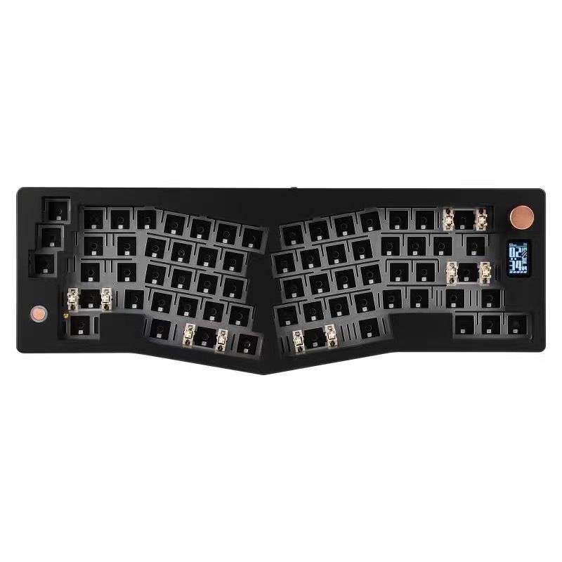 ABM066 Drei-Modus Alice Mechanische Tastatur Dichtungsstruktur Bluetooth Knopf VIA Custom Kit_voghion.com