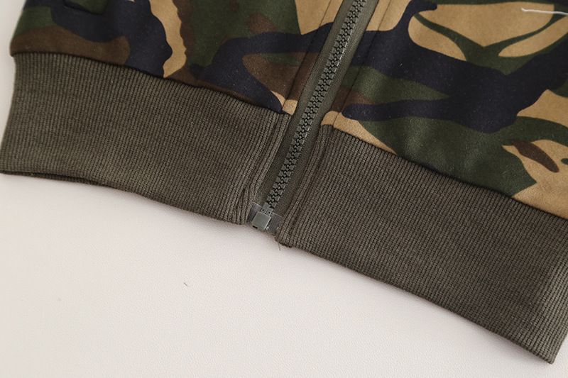 Boys' Western Style Cool Handsome Camouflage Children's Clothing 2025 New Baby Spring And Autumn Set Trend_voghion.com
