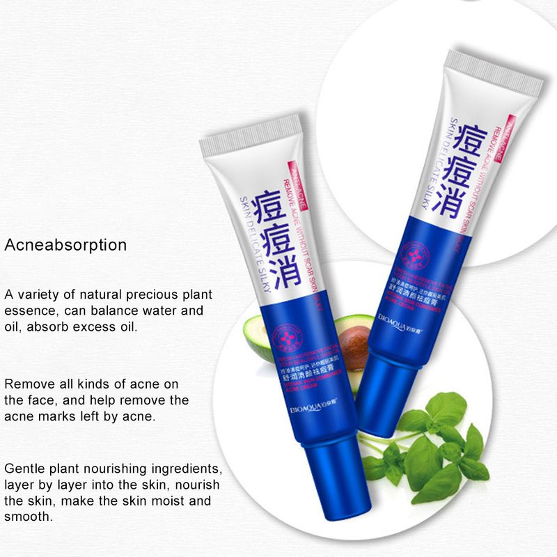 30 g Acne Comedo Pimples noņemšanas poru samazinošs mitrinošs ādas kopšanas krēms_voghion.com