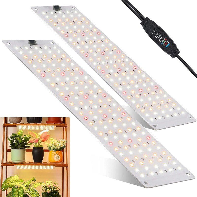 LED Plant Growth Supplementary Light Seedling Indoor Planting Full Spectrum LED Panel Light_voghion.com