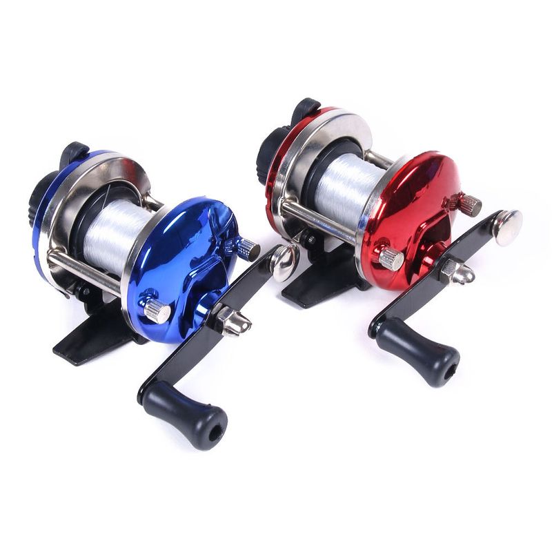 Carretel de pesca de rocha com rolamento de aço inoxidável e corpo de metal completo para isca giratória_voghion.com