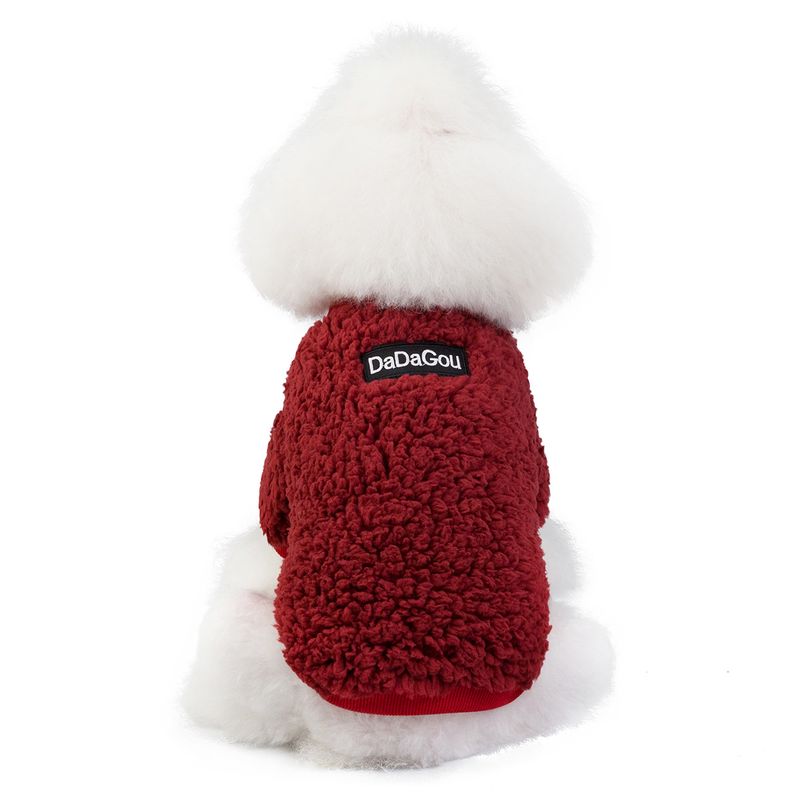 Haustier kleidung katze hund kleidung herbst und winter Neue teddy hund haustier kleidung dicke version zwei-bein samt kleidung_voghion.com