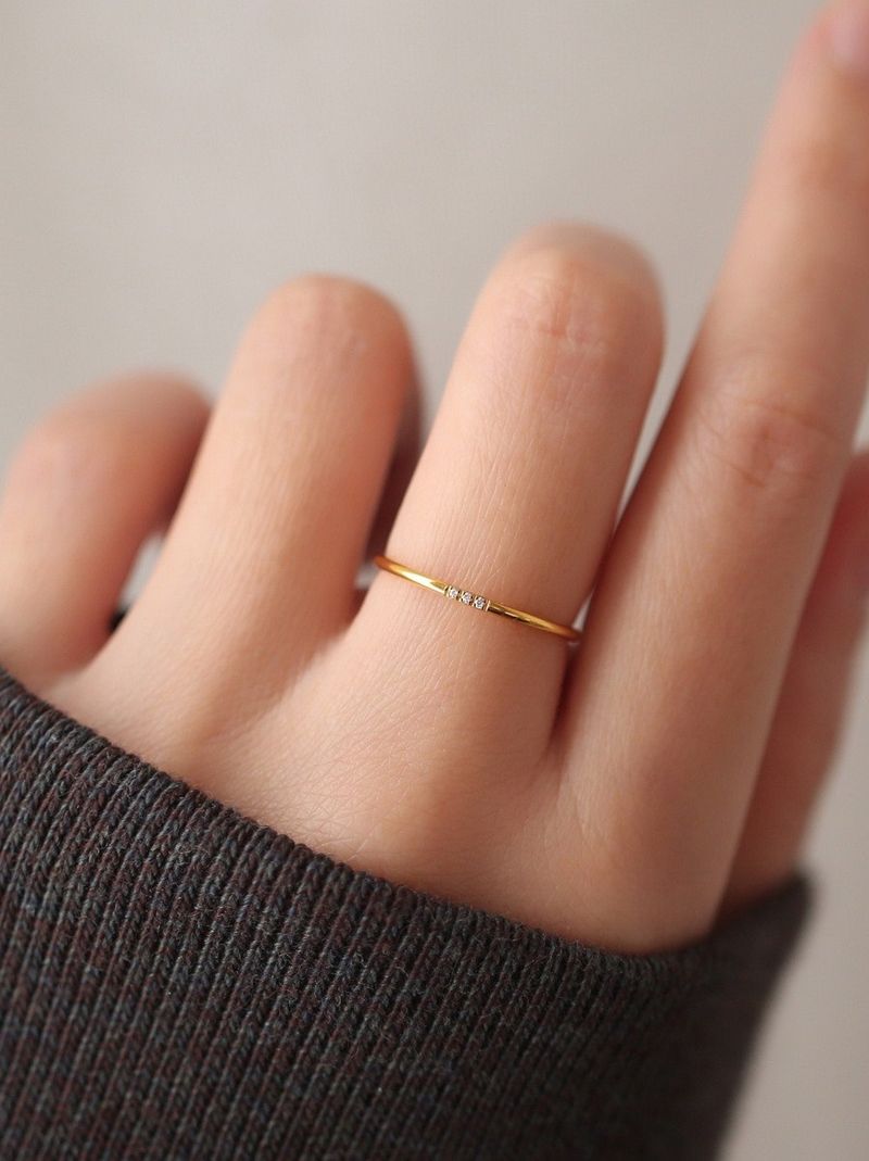 for Women Minimalist Niche Design Cold Style Ins Trend Light Luxury High-end Feel 2021 New Thin Tail Ring Band_voghion.com