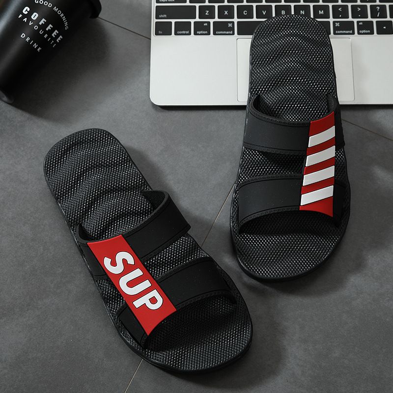 Sandali da interno da donna per la casa con massaggio antiscivolo per coppie, pantofole da uomo da spiaggia, tendenza alla moda, in un unico pezzo_voghion.com