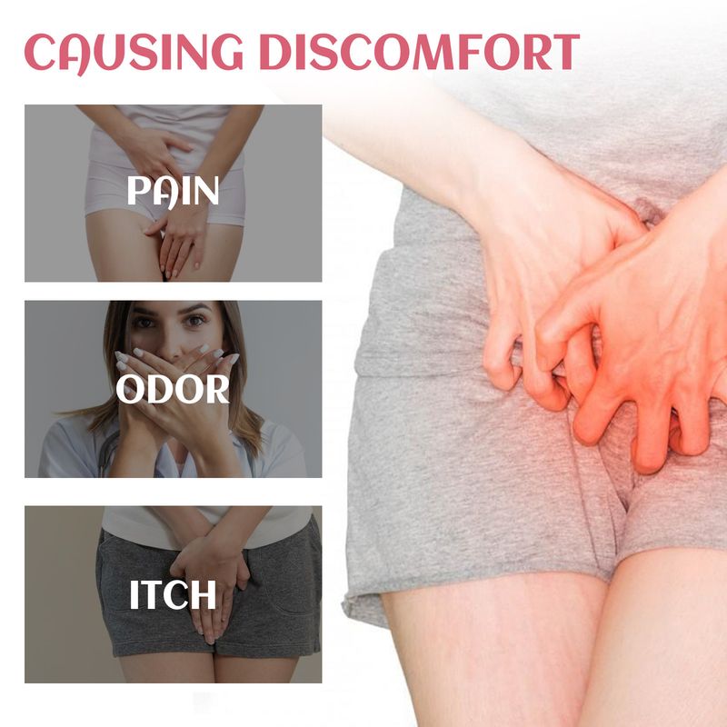 Spray per donna North Moon allevia il fastidio, detergente delicato, odore, cura del corpo_voghion.com