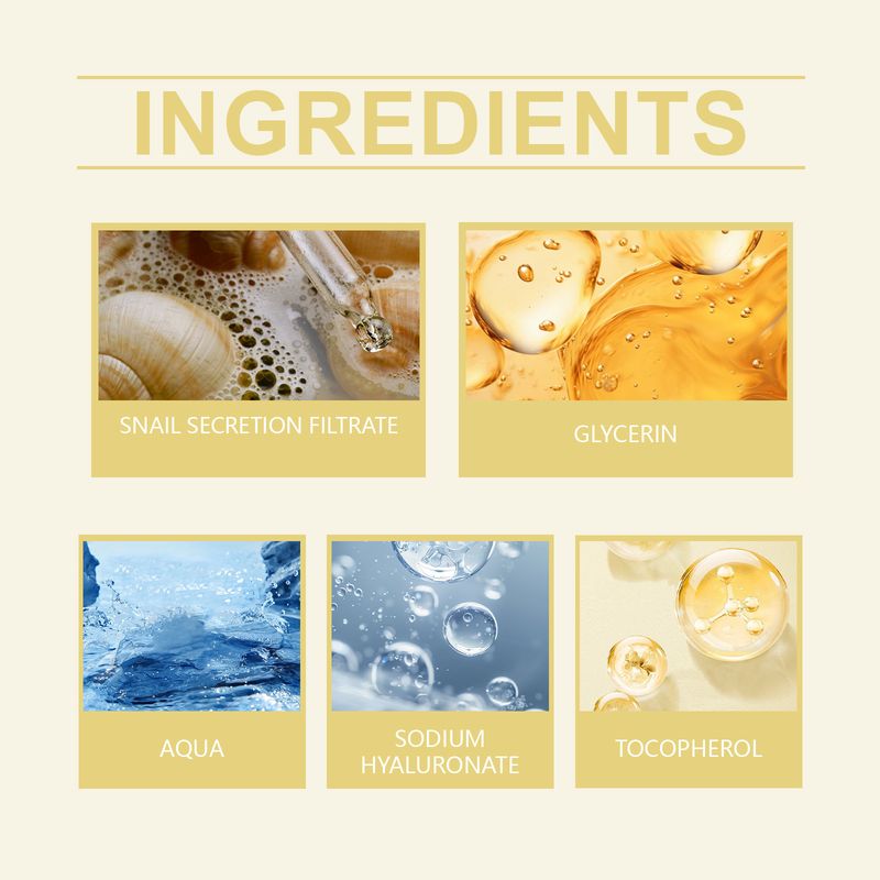 Snail Water, Hydrating Moisturizing Improve Skin Luster And Nourish Facial Care Essence_voghion.com