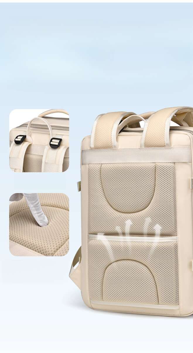 Mochila masculina da moda com toque de alta qualidade, mochila de viagem moderna feminina de grande capacidade, bolsa de computador à prova d'água_voghion.com