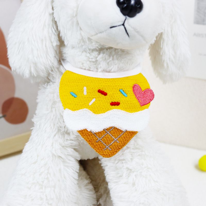 Sciarpa per gatti, fascia per il collo, bavaglino per orsacchiotto, sciarpa triangolare per gattini e cani di piccola taglia_voghion.com