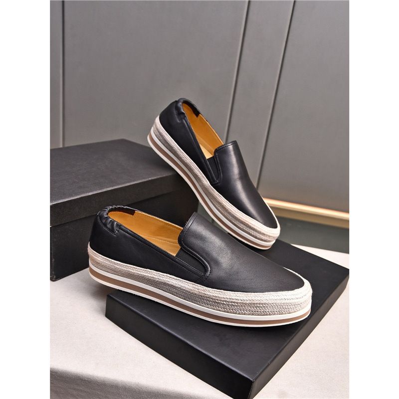 New Style Summer New Genuine Lazy Casual Slip-On Men's Nubuck Leather Fisherman Shoes Trend_voghion.com