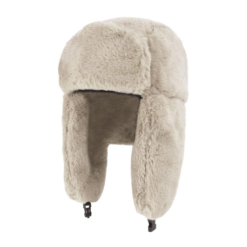 LazyZoom Cappello invernale da adulto, comodo, in peluche, antivento, con paraorecchie, caldo, antifreddo, per sci e ciclismo_voghion.com
