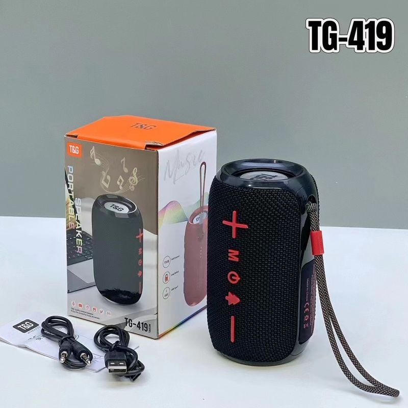Neu TG419 tragbare drahtlose Bluetooth karte einsetzen TWS outdoor subwoofer geschenk mini_voghion.com