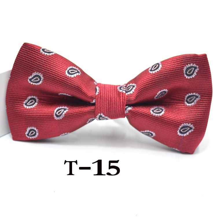 Men's Ties & Handkerchiefs business formal wear, jacquard bow tie, groom, best man, emcee, bow tie, ready stock wholesale available_voghion.com