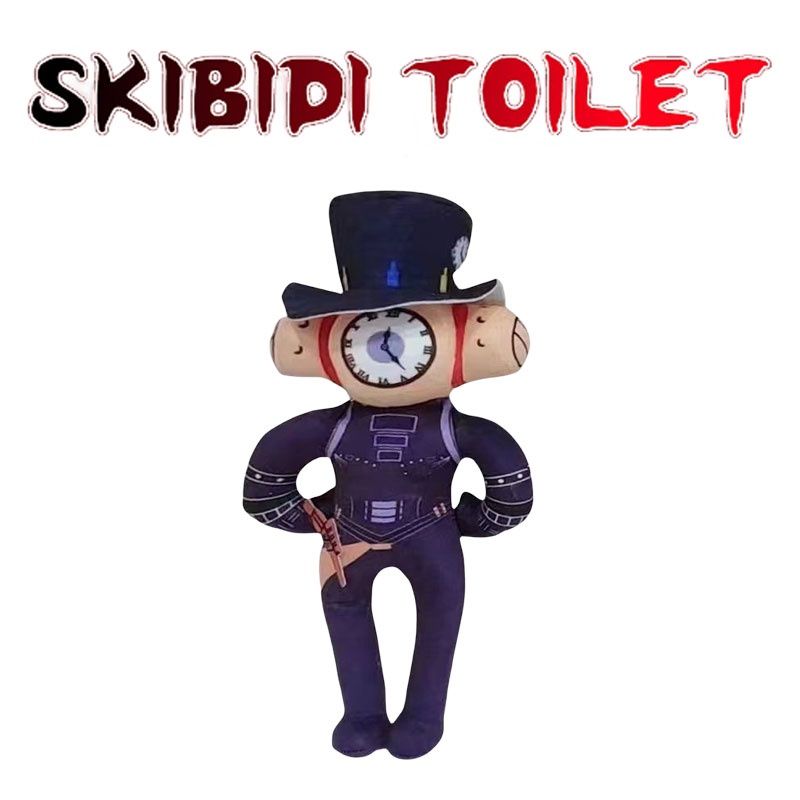 Toilet Skibidi Plush Toy Soft And Cuddly Stuffed Kids Doll For_voghion.com