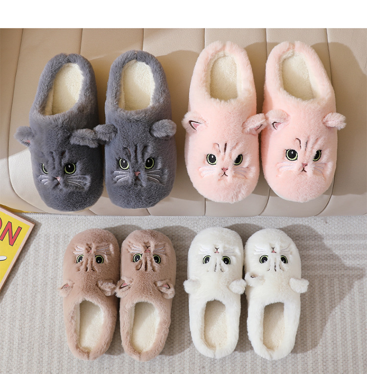 Damen Hären Samt Zougemaach-Zéiwen Verstellbar Hierscht Summer Schlofkummer Waarm Komfort Memory Foam Rutschfest Indoor Schong Pantoffelen_voghion.com