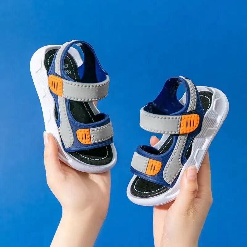 Scarpe JUSTSL Sandali per ragazzi Stile coreano Moda Trendy Boy Scarpe da spiaggia Sandali da spiaggia per bambini Bambino_voghion.com