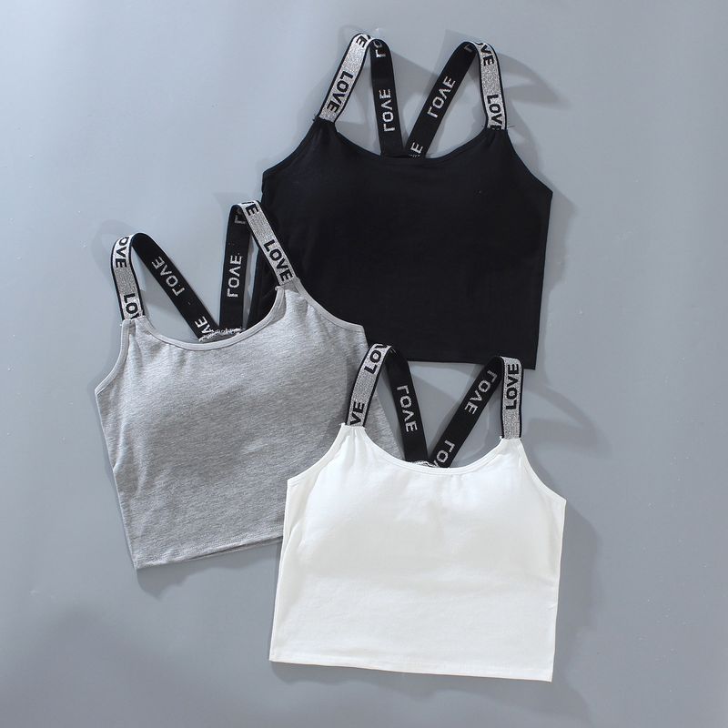 Reggiseno per bambine, periodo di sviluppo, piccolo, canottiera, intimo estivo in cotone, medio e lungo, per bambine grandi, studentesse, 8-14 anni_voghion.com