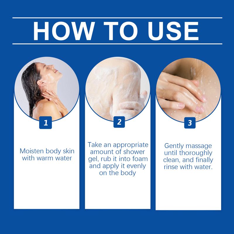 OceAura Salicylic Acid Body Wash Daily Gentle Cleaning, Exfoliating, Oil Control Refreshing, Clean, Comfortable And Lubricating_voghion.com