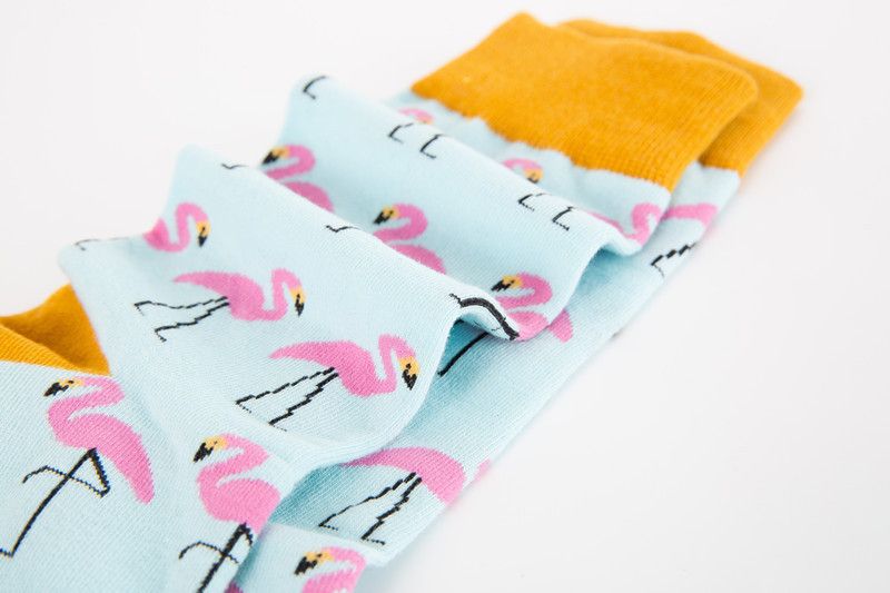 Naiste sokid Värvikad vabaaja meeste ja naiste keskmise tõusuga sokid_voghion.com