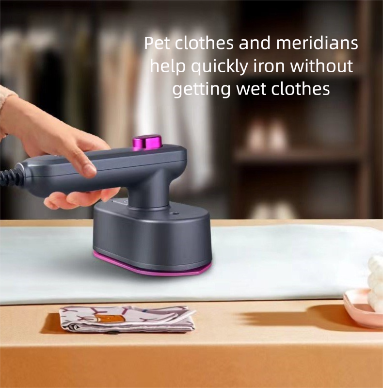 Handgehaltenes, faltbares Dampfbügeleisen – Trocken-Nass-Dampfgarer mit doppeltem Verwendungszweck, Mini-Kleiderbügelmaschine, 1200 W_voghion.com