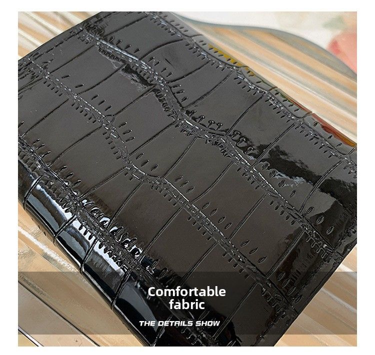 Fashion Stone Pattern Wallet Mini Multi-Card Short Clutch_voghion.com