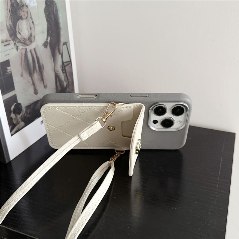 Phone Case For Xiaomi Mi 14T 13T Pro 11 Lite 5G NE 3D Flower Wallet Card Bag Crossbody Lanyard Soft Silicon Cover For Xiaomi 14t_voghion.com
