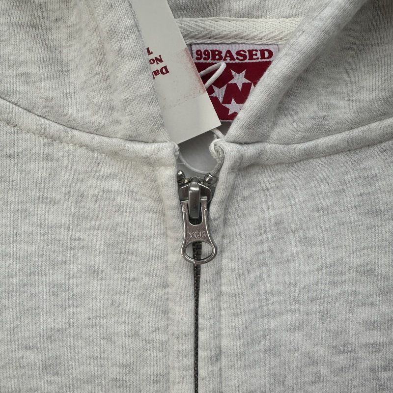 Herren-Kapuzenpullover mit Reißverschluss und gesticktem Schriftzug – Streetwear-Pullover für Männer und Frauen_voghion.com