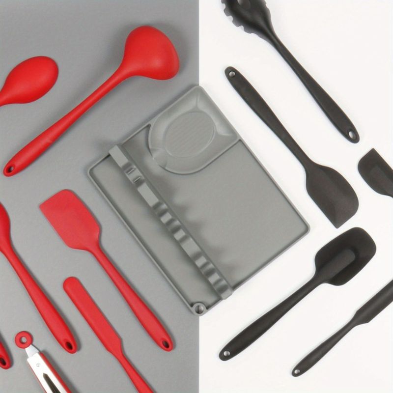 Supporto resistente al calore; casa multiplo in silicone con poggia fornello cucchiaio 1 pz superiore; utensili; utensile per per cucina cucchiaio pad poggia gocciolamento_voghion.com