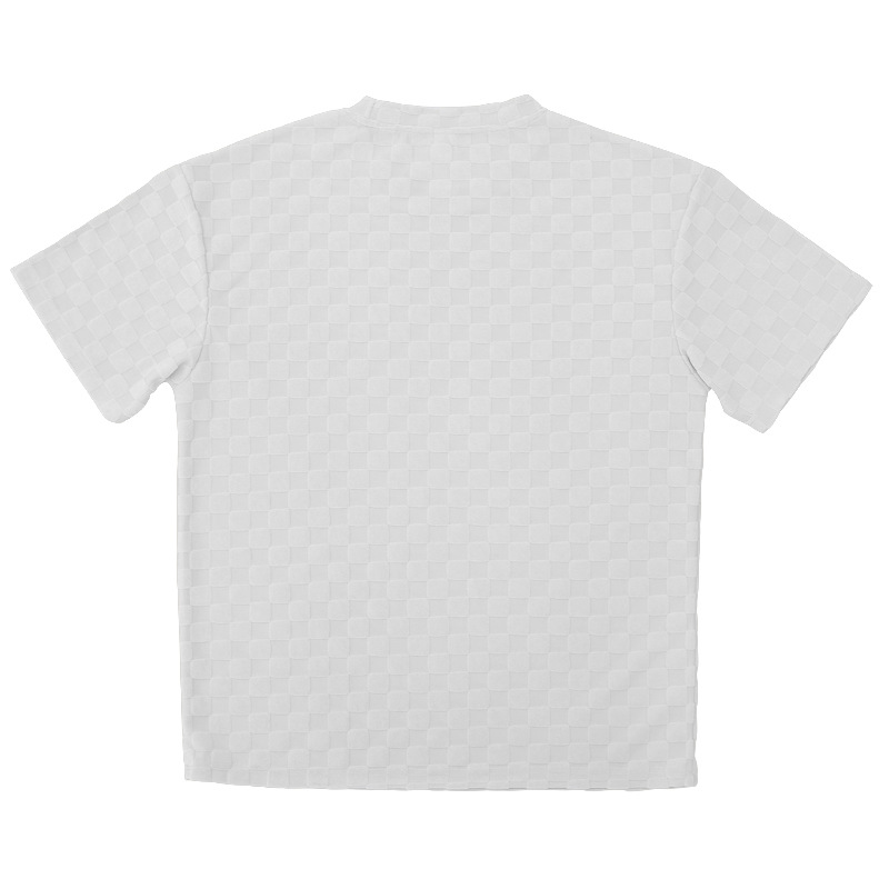 2024 übergroßes, trendiges Herren-Schachbrett-Frühling/Sommer-Loose-Fit-Sport- und Freizeit-Zweiteiler-Set für Herren_voghion.com