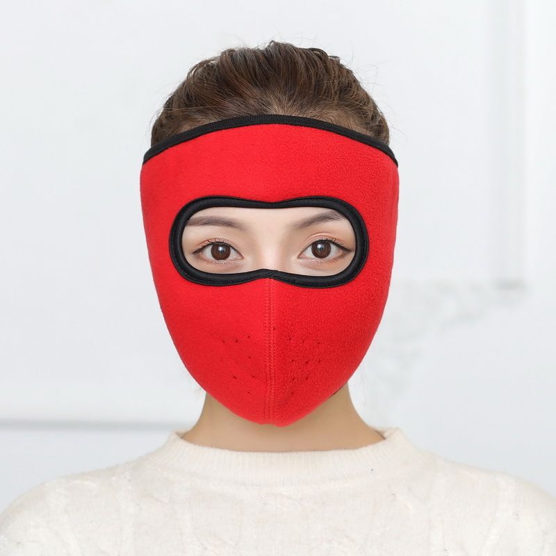 LazyZoom Winter Warm Damen, Nackenschutz, Verdickte Maske mit Abdeckungen, Gehörschutz für Herren, Radfahren, Winddicht, Kältefest,_voghion.com