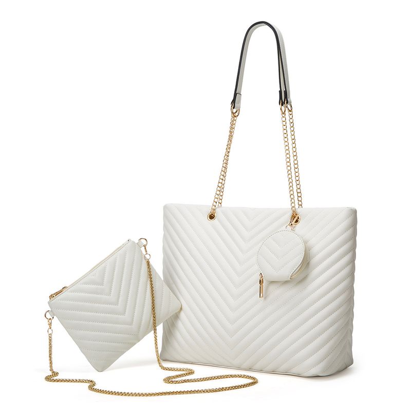 2025 Nuova borsa a tracolla alla moda da donna - Borsa a catena ricamata di alta qualità e grande capacità, tracolla versatile e tote con custodia staccabile_voghion.com