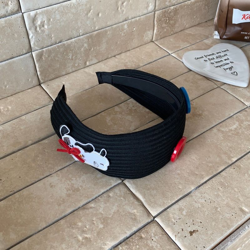 Fascia per capelli serie Extra per donna, fascia per capelli con teschio alto, accessorio di alta qualità, laccio largo antiscivolo, fermaglio per capelli_voghion.com