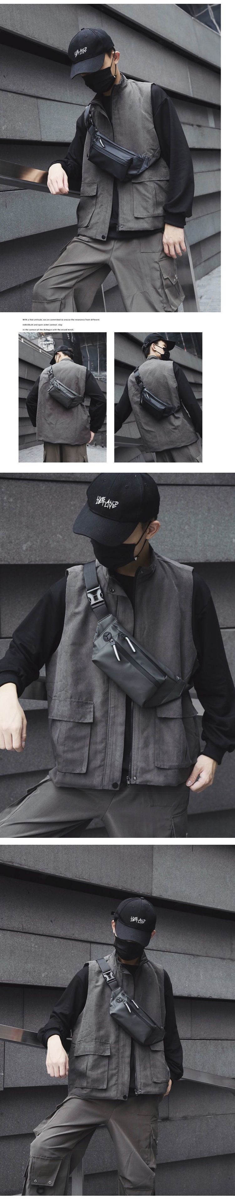 Sports Fanny Pack Men And Women Fashionable And Comfortable Outdoor Running Work Multi-function Waterproof Large Capacity_voghion.com