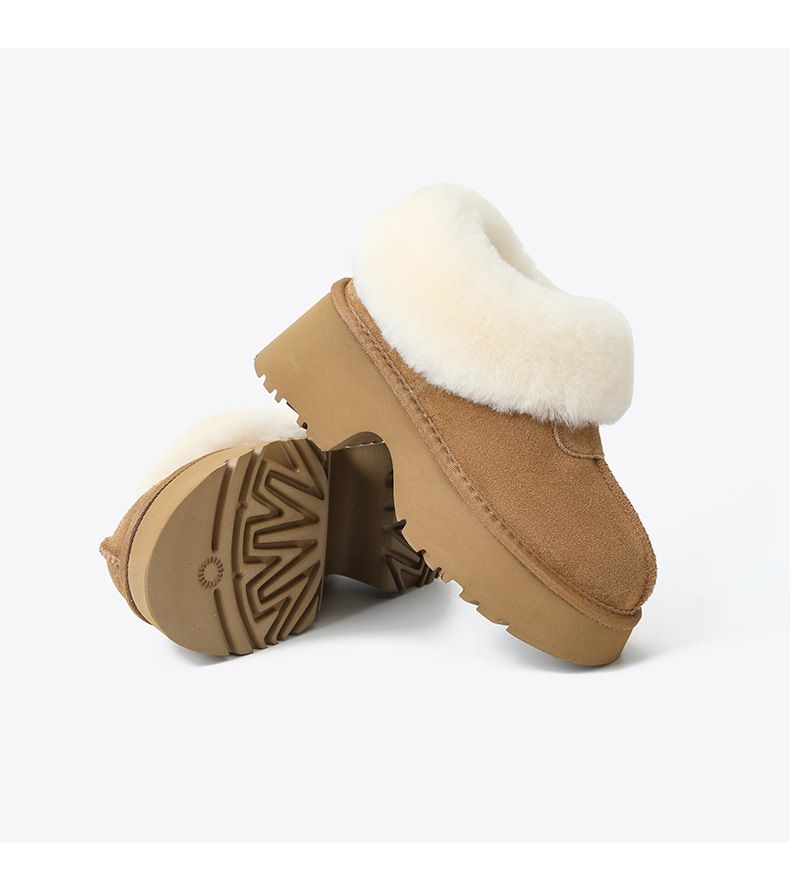 Stivali da neve invernali in lana sintetica da donna, spessi, morbidi e caldi, imbottiti in cotone, alla moda, a righe, con plateau spesso_voghion.com