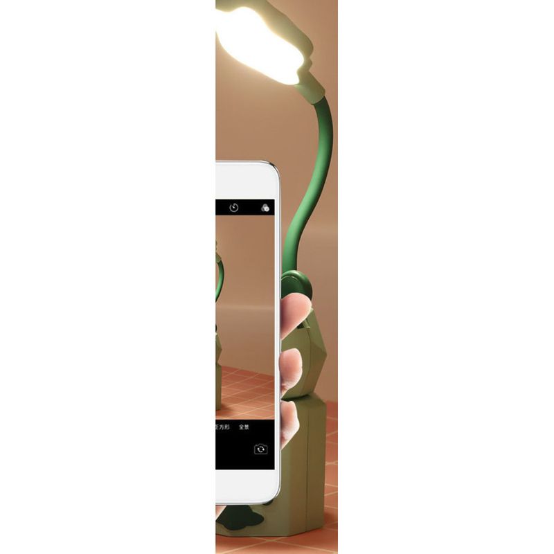 Cute Cartoon Small Lamp For Students To Learn Children's Outdoor LED Read Learn Desk Bedside Night Lamp, USB_voghion.com