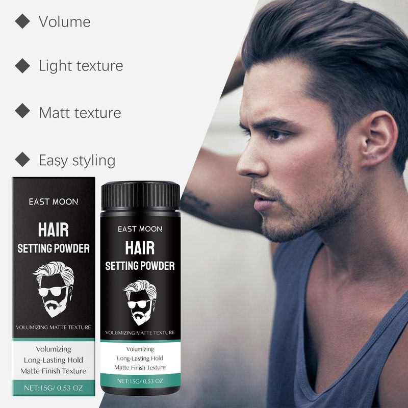 East Moon Matte Powder für Herren, Lazy Volumizing High Crown, erfrischendes Haarstyling_voghion.com