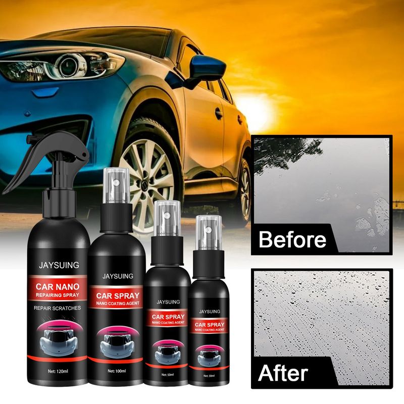 Spray de acoperire pentru automobile, agent de întreținere a geamurilor auto, agent de acoperire pentru glazură de etanșare a sticlei, antipraf și antivaporare_voghion.com