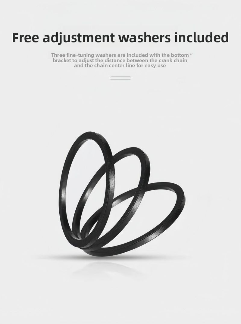 Mountainbike-Rennradlager, hohl, integriert, Kurbelgarnitur, Einschraubgewinde, BSA-Press-in-Tretlager_voghion.com