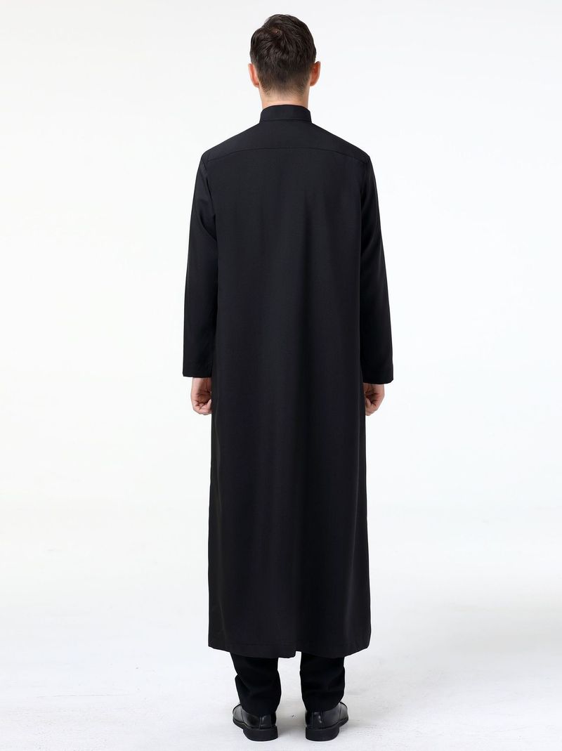 Herrenbekleidung Muslimische Nationaltracht Robe Herrenrobe_voghion.com