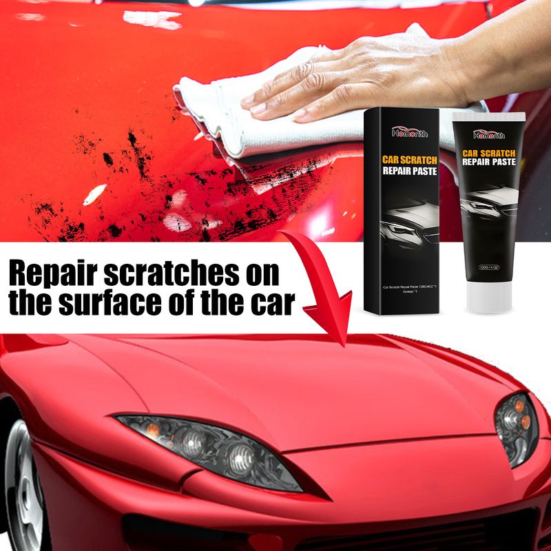 Homonth Car Scratch Repair Paste, Automotive Finish Scratch Deep Repair Finish Polishing Reconditioning Cream_voghion.com