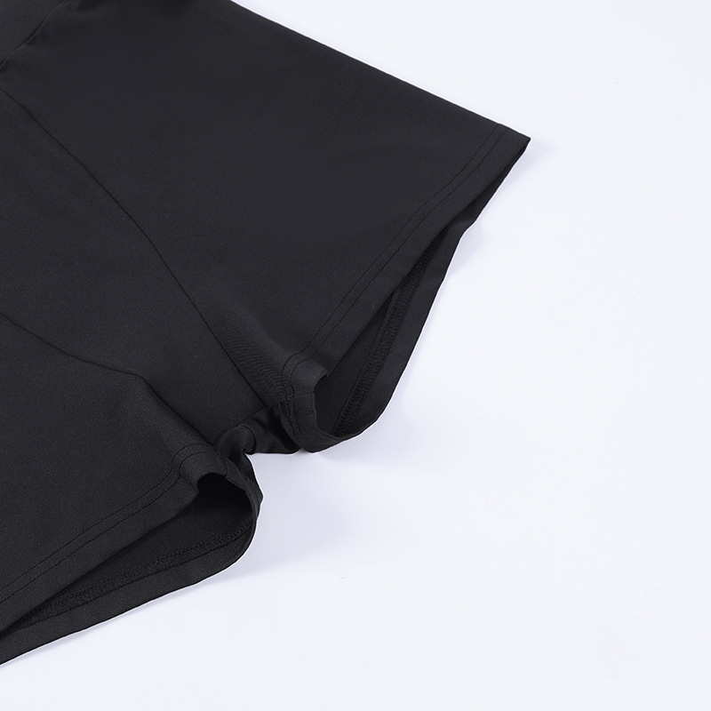 Completo sportivo alla moda in due pezzi da donna, girocollo a maniche lunghe, a tre punti, girocollo in maglia_voghion.com