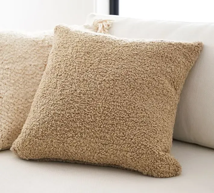 【Customization】Cozy Cushion Cover Plush Pillow Case Sofa Living Room Decortive Pillows Nordic Style Home Decor Pillow Cover_voghion.com