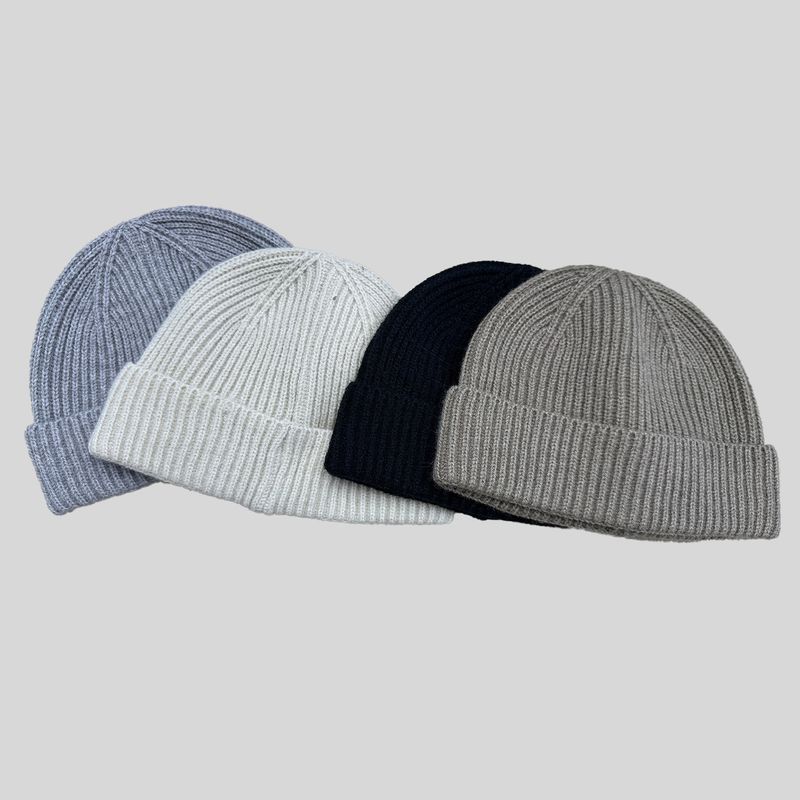 2025 New Winter Men's Hat Warm Knit Beanie_voghion.com