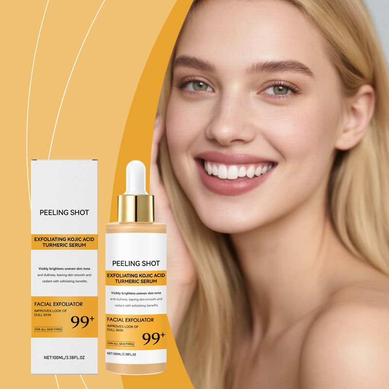 Kojic Acid Turmeric Nourishing Facial Skin Texture Refreshing Non-sticky Tender Smooth Moisturizing Essence_voghion.com