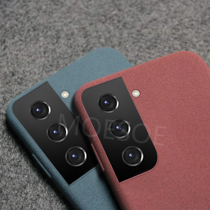 Ultradunne Zandsteen Matte Scrub Soft Cover Voor Samsung A51 A52S A53 A52 A54 A72 S22 S21 S20 S23 FE S23 Ultra Plus Slim Case_voghion.com