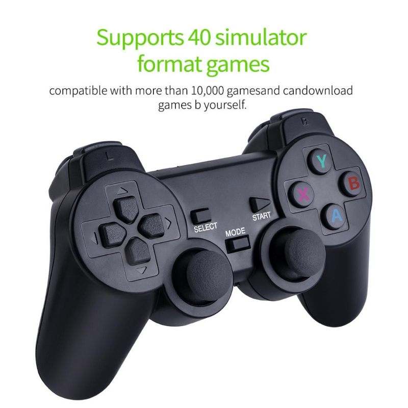 NIEUWE Video Game Console 32GB/64GB Ingebouwde 10000 Games Retro handheld Game Console Met Draadloze Controller video Games Stick Voor PS1/GBA_voghion.com