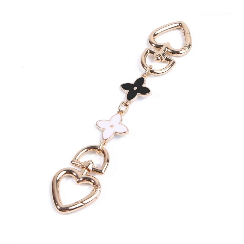 Sostituzione per appendere la cinghia a forma di cuore per la borsa della frizione Accessori per borse a catena_voghion.com