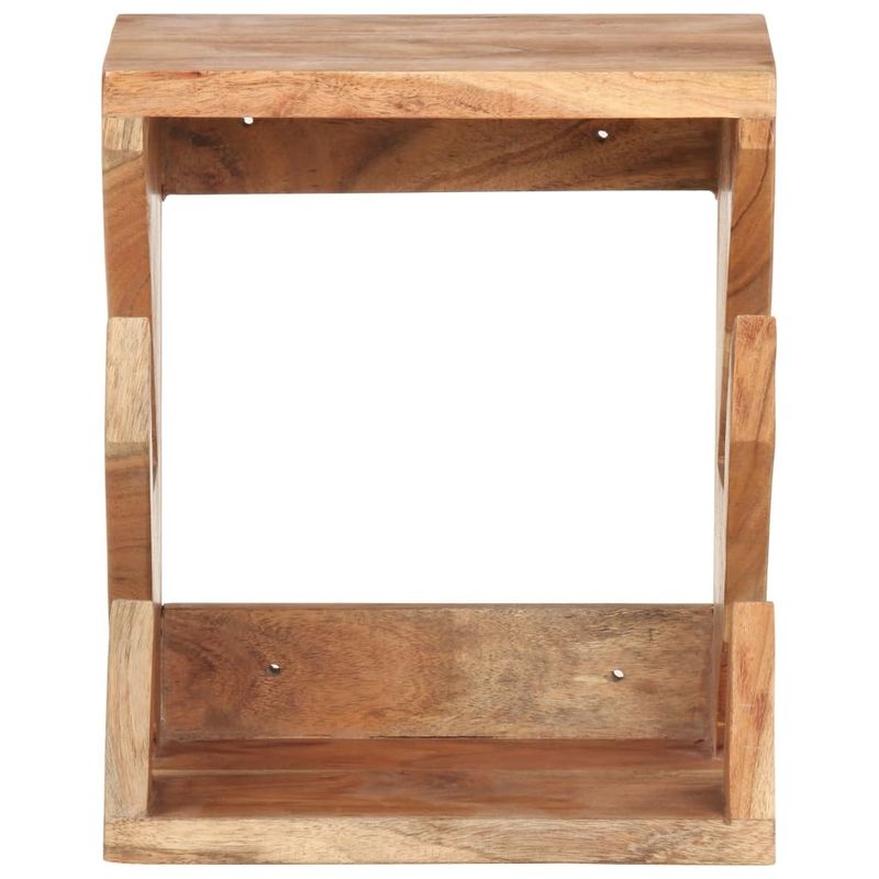 Wall Mounted Skateboard Holder 9.8"x7.9"x11.8" Solid Acacia Wood_voghion.com
