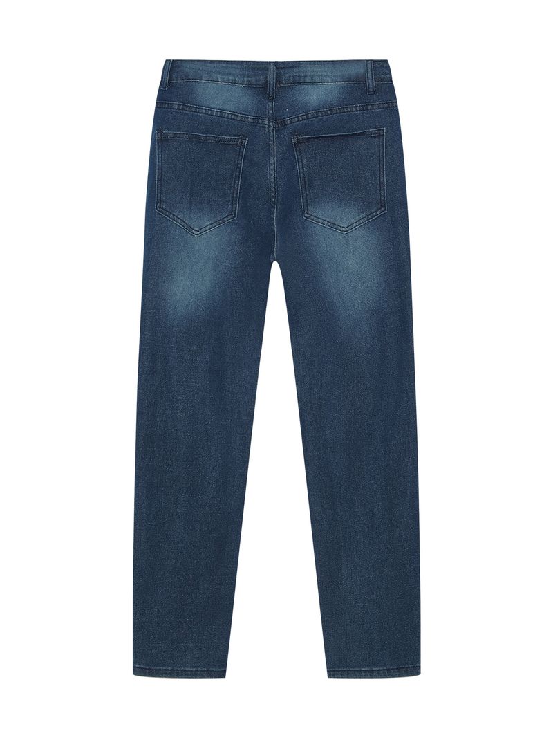 Slim Fit Stretch-Jeans für Herren – Zerrissene und Used-Jeans mit hoher Elastizität, bequemer Baumwollmischung, schmal zulaufendes Bein für einen lässigen Stil_voghion.com