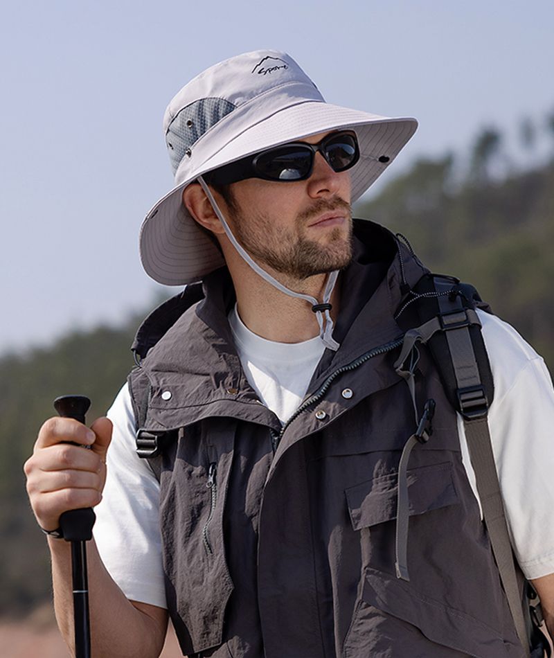 Neuheiten Xioguan 100% polyester 9238 sommer sonnenschirm außen sonnenschutz hut, atmungsaktiv große traufe fischerhut_voghion.com